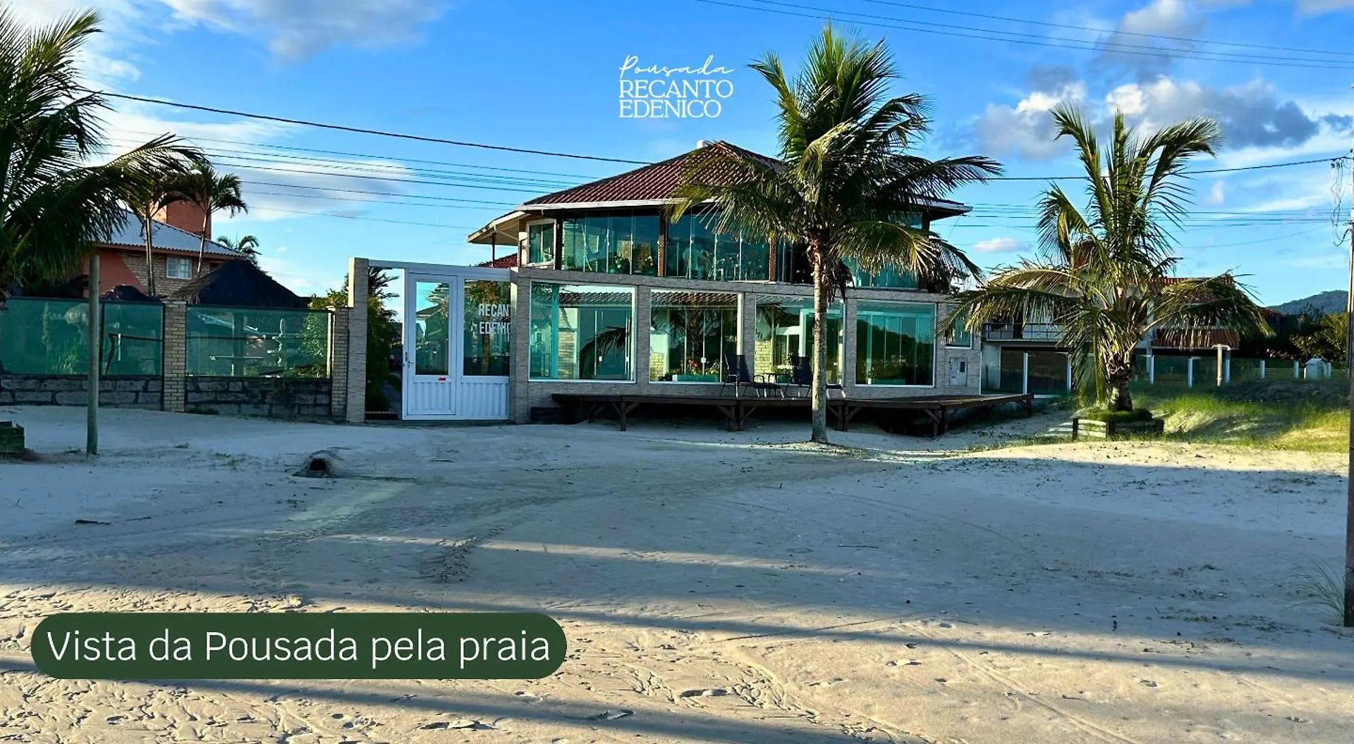 Pousada Recanto Edenico - A Beira Mar Da Praia Ponta Do Papagaio, Palhoca Sc