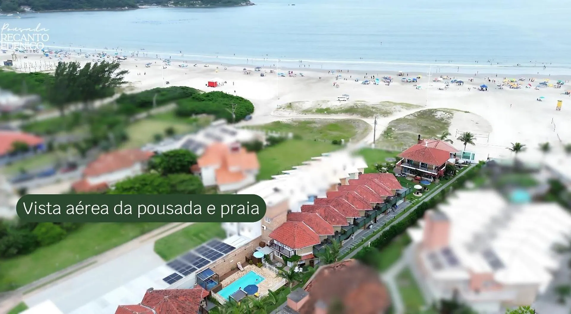 Pousada Recanto Edenico - A Beira Mar Da Praia Ponta Do Papagaio, Palhoca Sc Brasilien