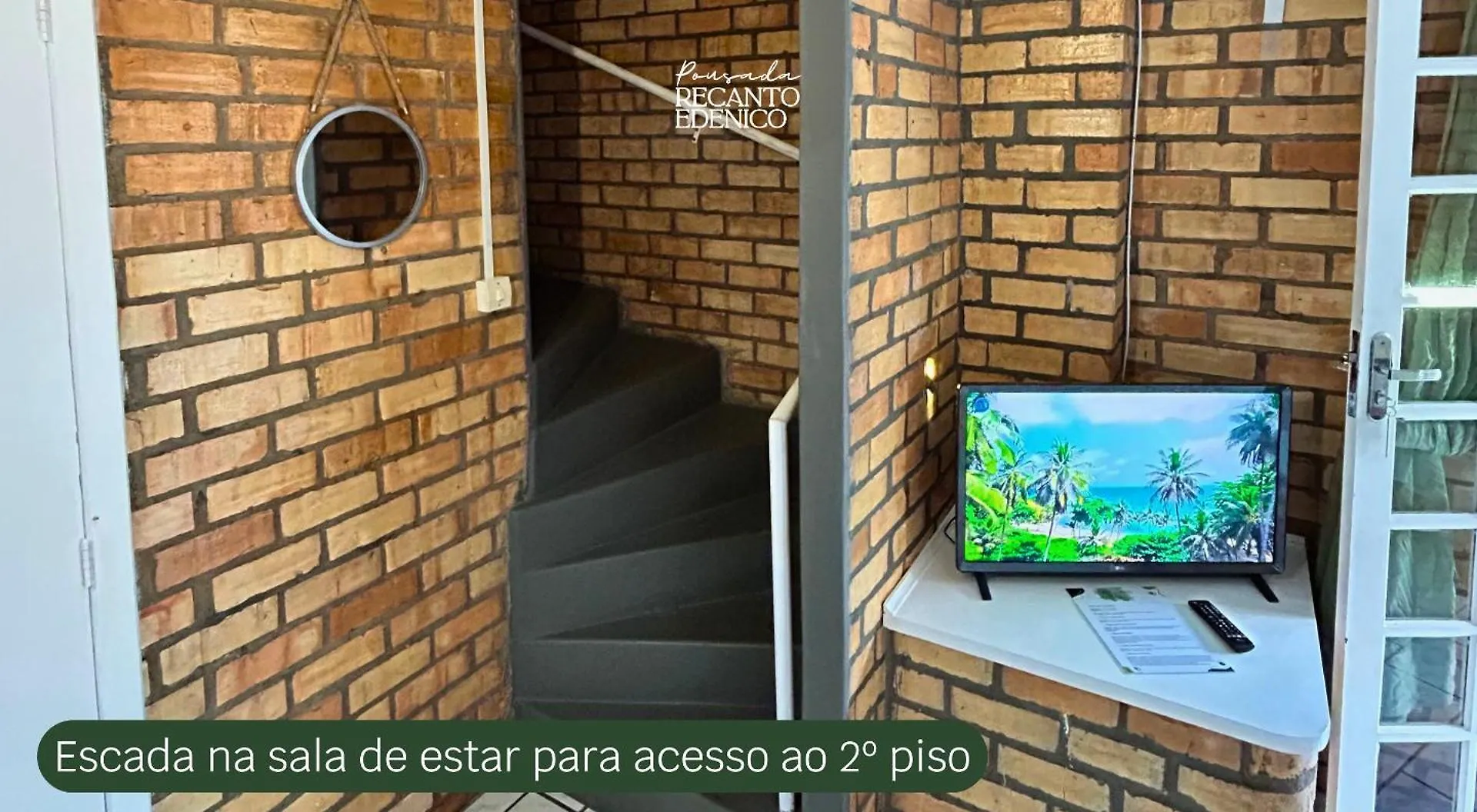 Värdshus Pousada Recanto Edenico - A Beira Mar Da Praia Ponta Do Papagaio, Palhoca Sc